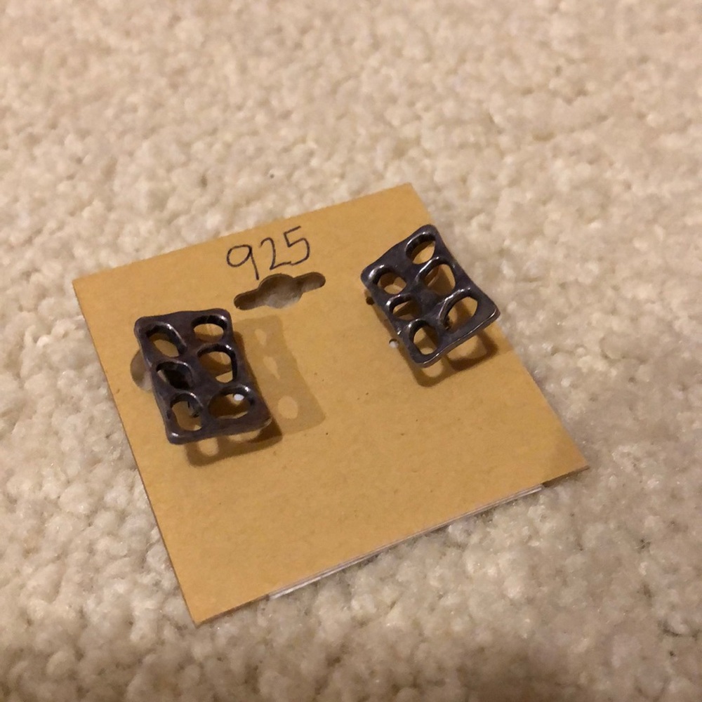 Unique design silver 925 earrings
